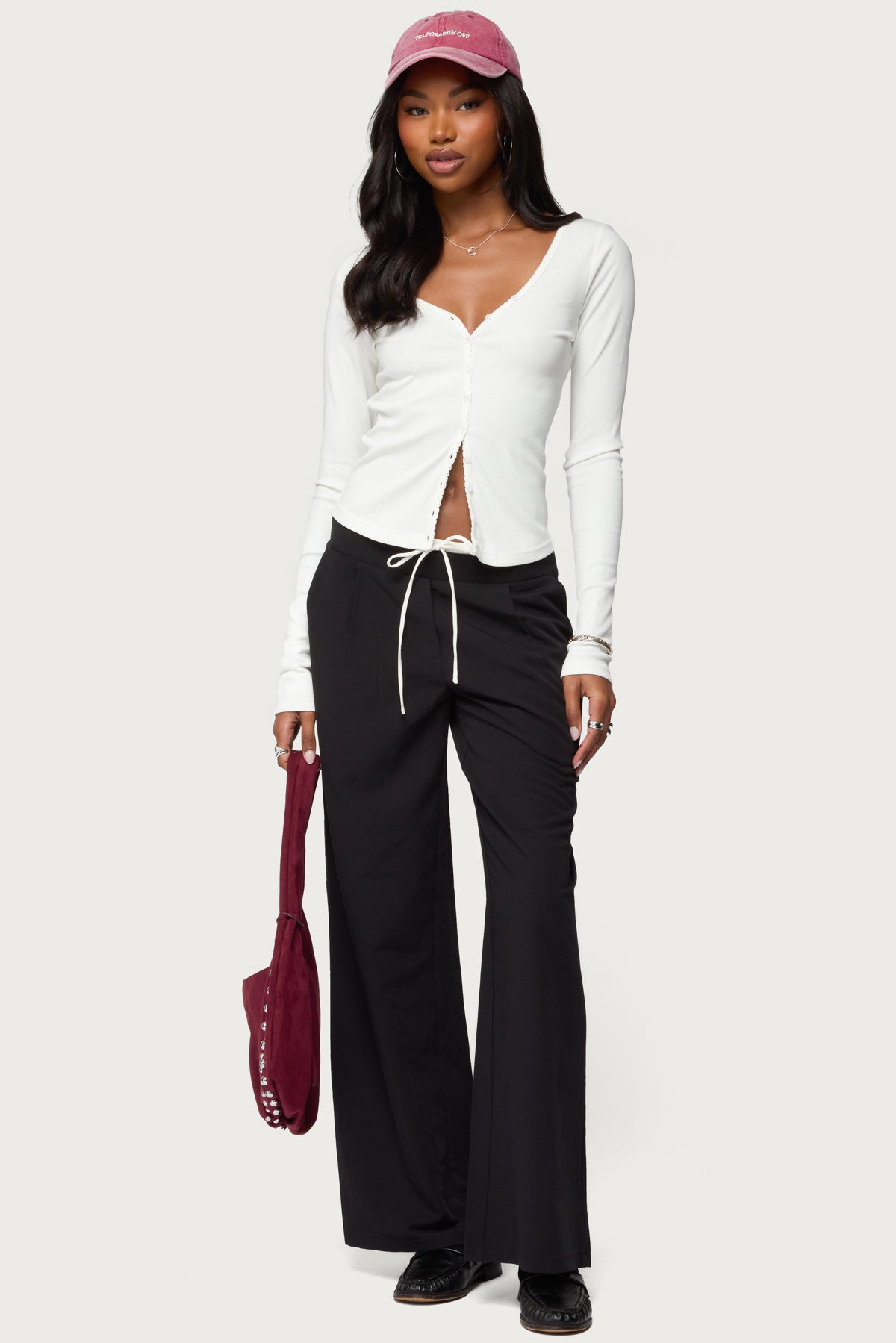 Tanya Button Up Long Sleeve Top