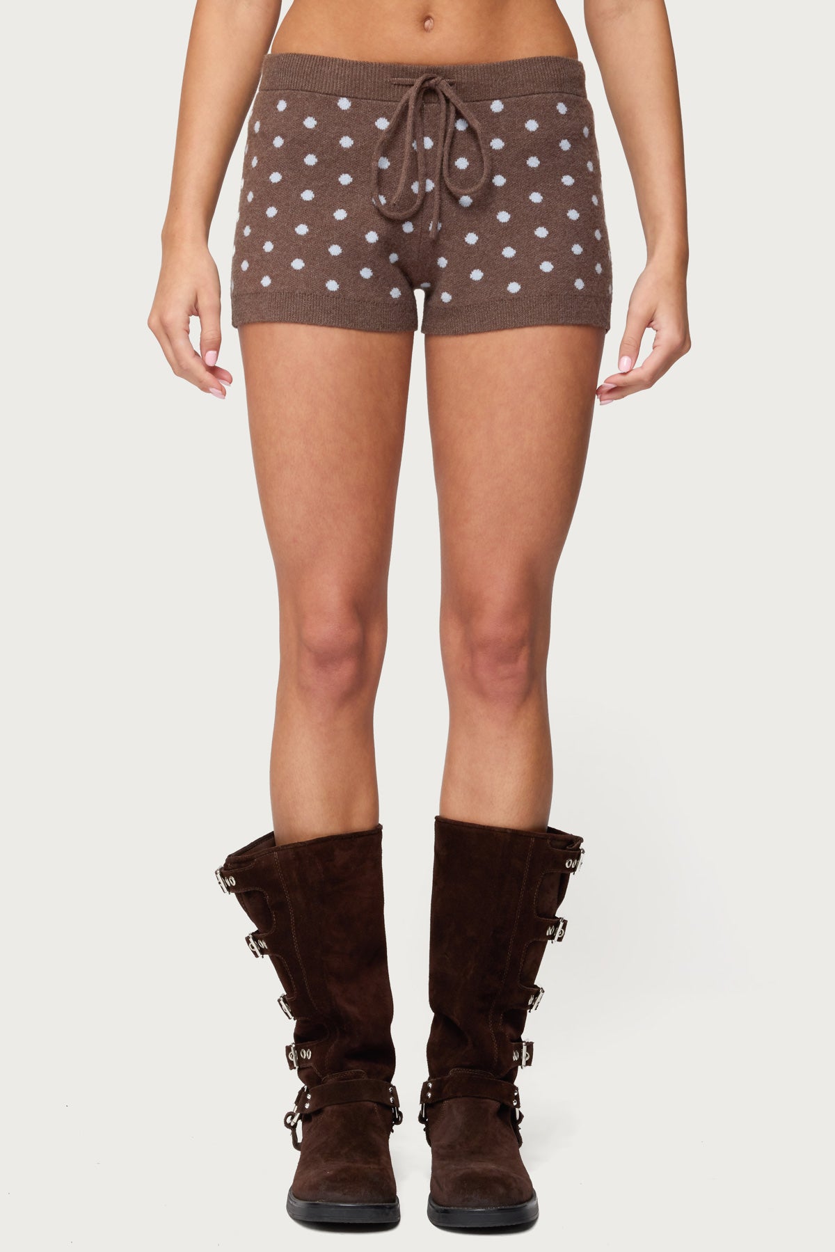 Kenny Polka Dot Knit Shorts