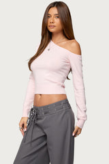Mayson Off Shoulder Knit Top