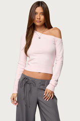 Mayson Off Shoulder Knit Top