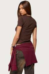 Nikkey Semi Sheer T Shirt