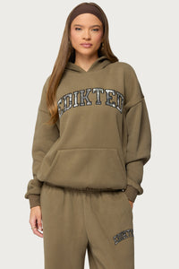 Camo Crush Edikted Oversized Hoodie