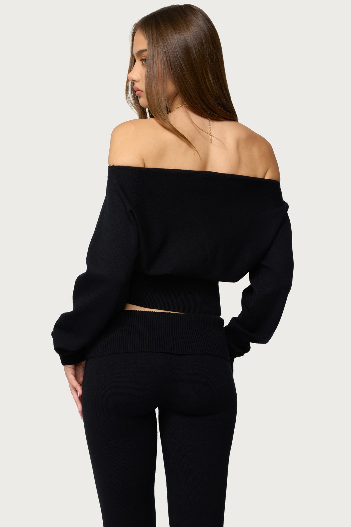 Skyla Off Shoulder Knit Sweater