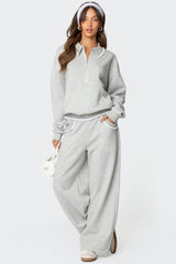 Ashtin Ruffle Trim Sweatpants