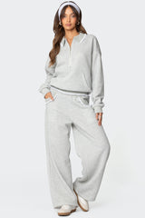 Ashtin Ruffle Trim Sweatpants