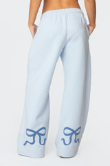 Bonney Bow Detail Sweatpants