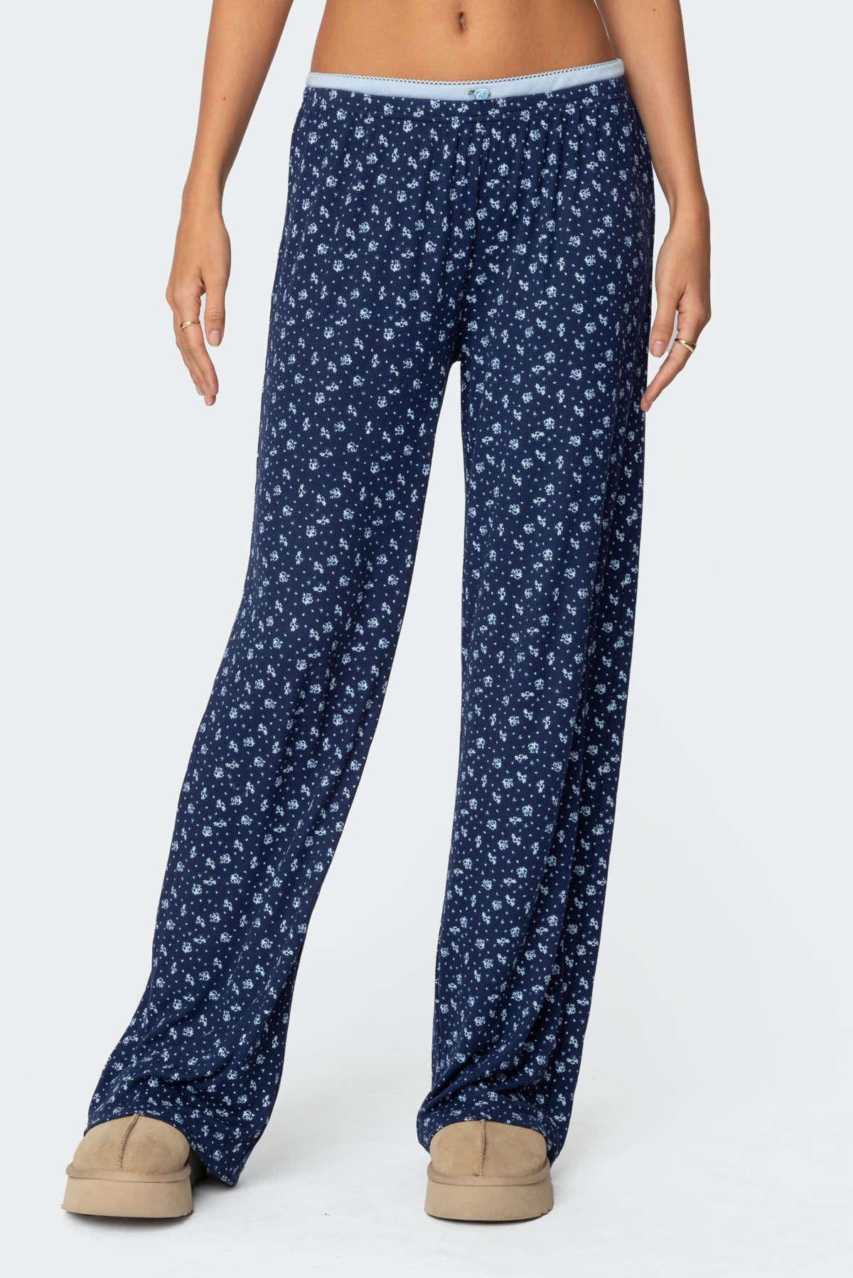 Flowerbed Layered Pants