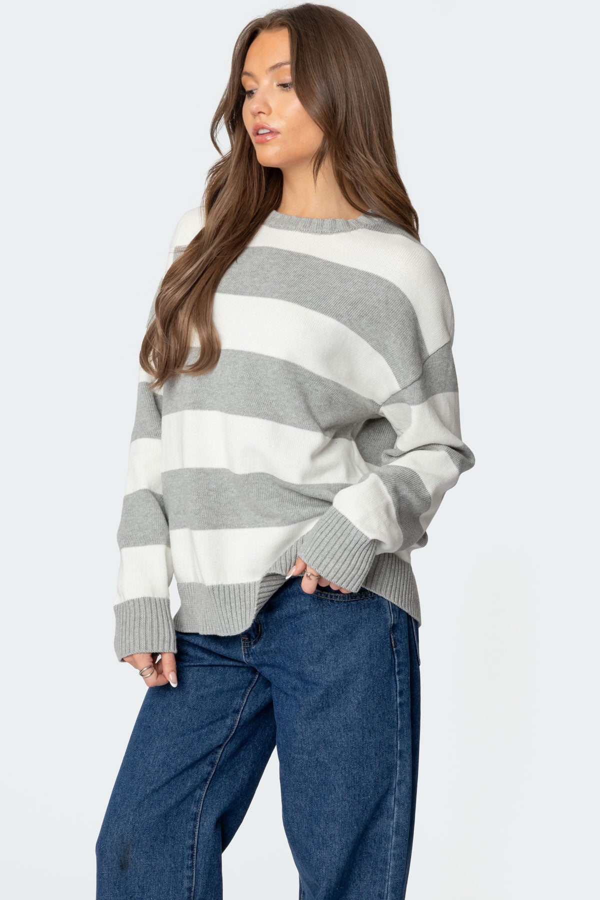 Richie Oversized Striped Sweater