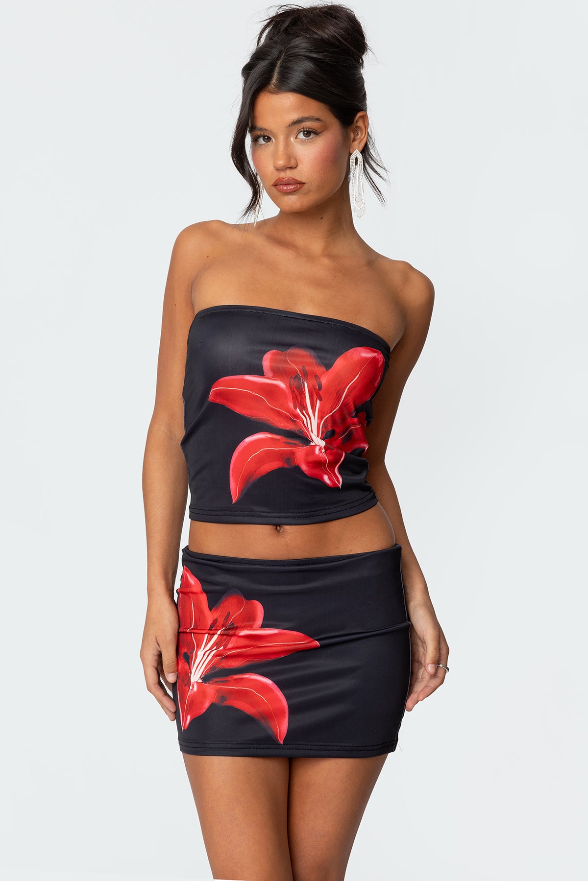 Tiger Blossom Tube Top