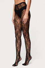 Lacey Fishnet Tights