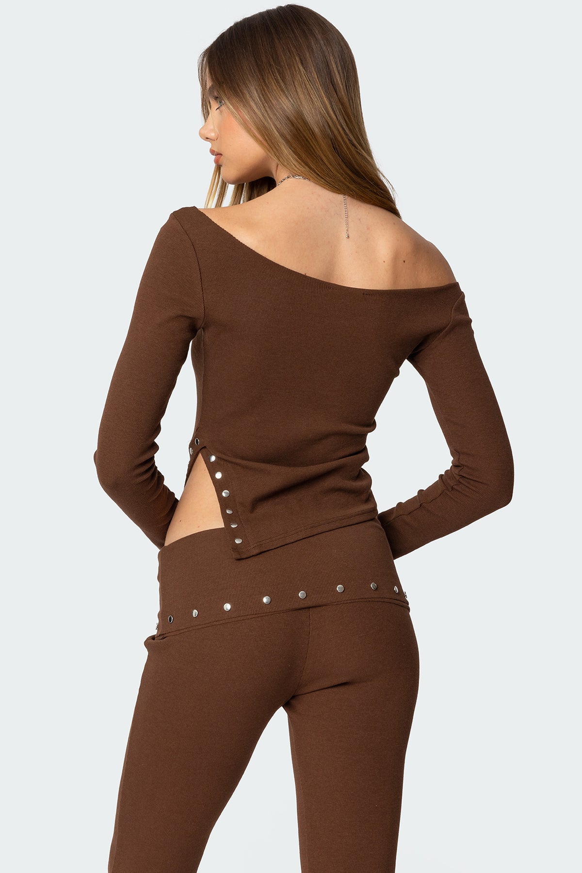 Aries Studded Asymmetric Top