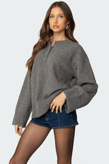 Montana Oversized Button Sweater