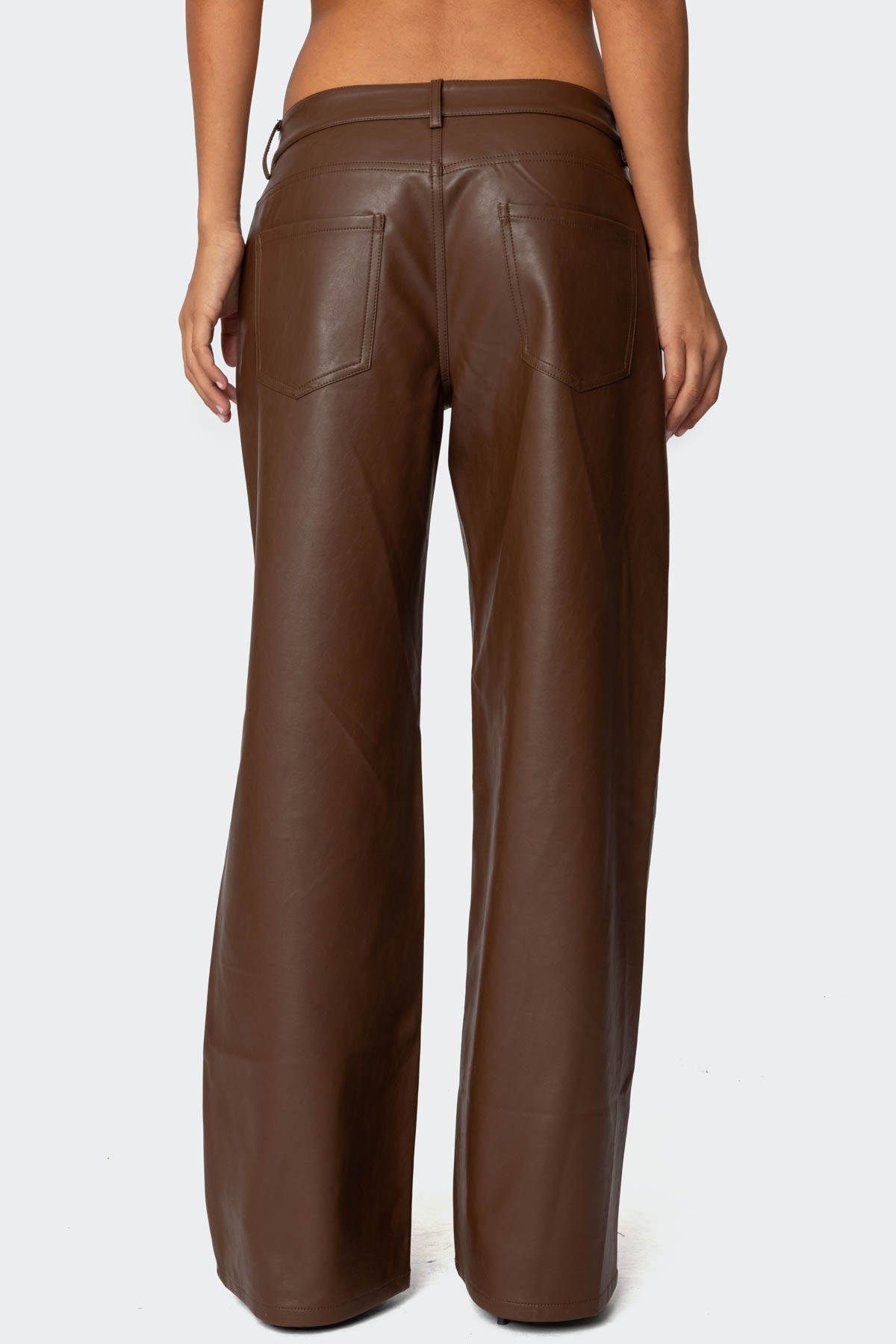 Tatiana Faux Leather Pants