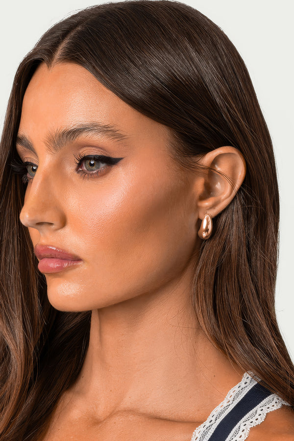 Goes With Everything Chunky Stud Earrings