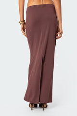 Kenzie Slitted Maxi Skirt