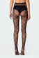 Embroidered Lacey Tights