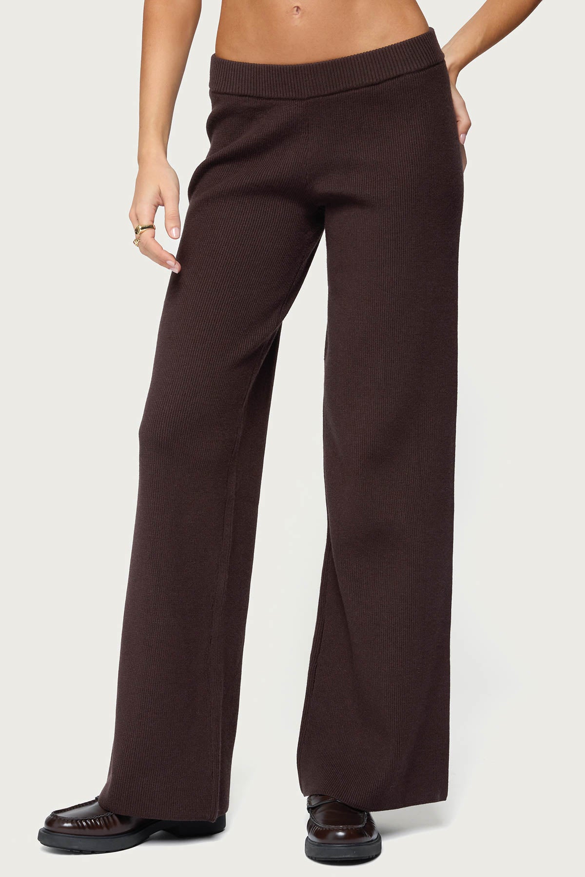 Lorie Wide Leg Knit Pants