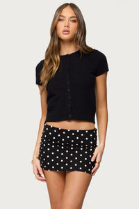 Coreen Button Up Knit Top