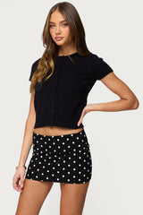 Coreen Button Up Knit Top