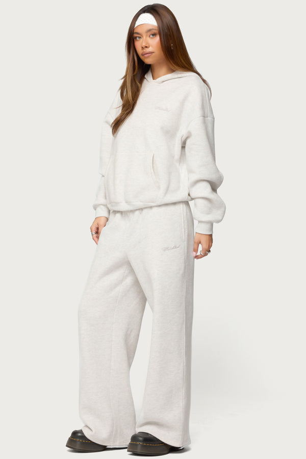 Basic Girl Wide Leg Edikted Sweatpants