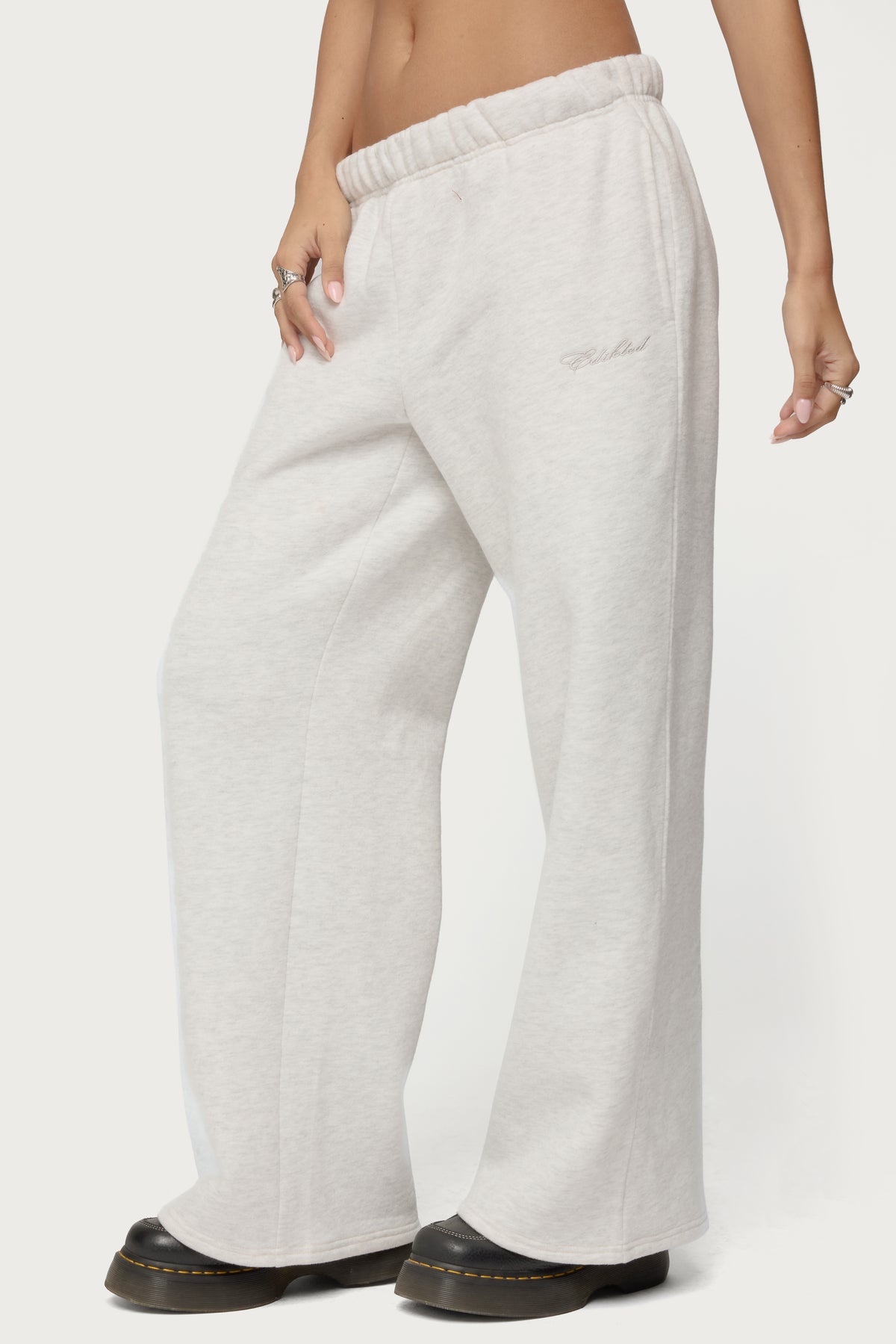 Basic Girl Wide Leg Edikted Sweatpants