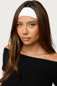Polka Dot Printed Headband