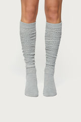 Knee High Scrunch Socks
