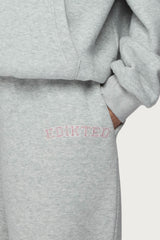 Edikted Lover Wide Leg Sweatpants