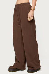 Binah Wide Leg Terry Sweatpants