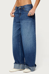 Kella Low Rise Baggy Jeans