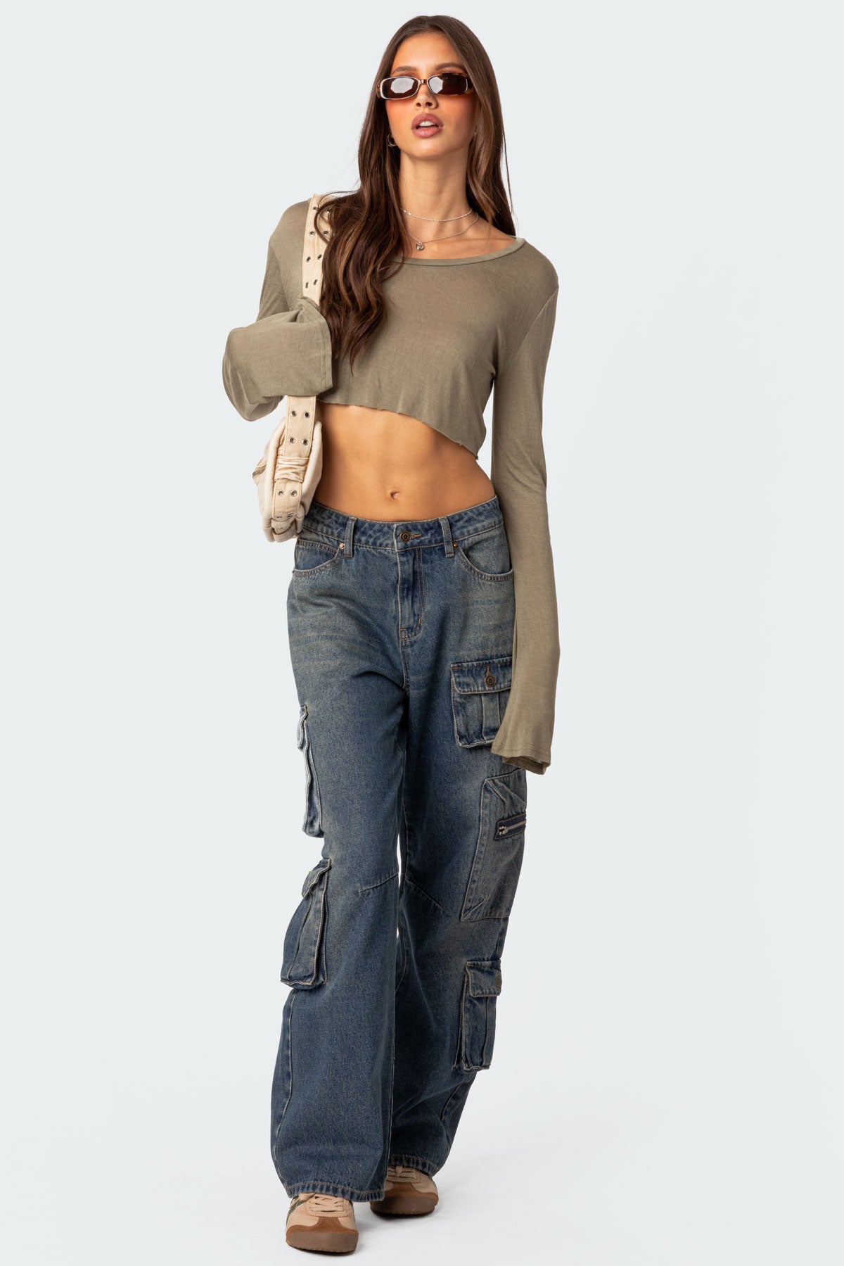 Baggy Boyfriend Cargo Jeans