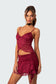 Ruby Sheer Lace Tank Top