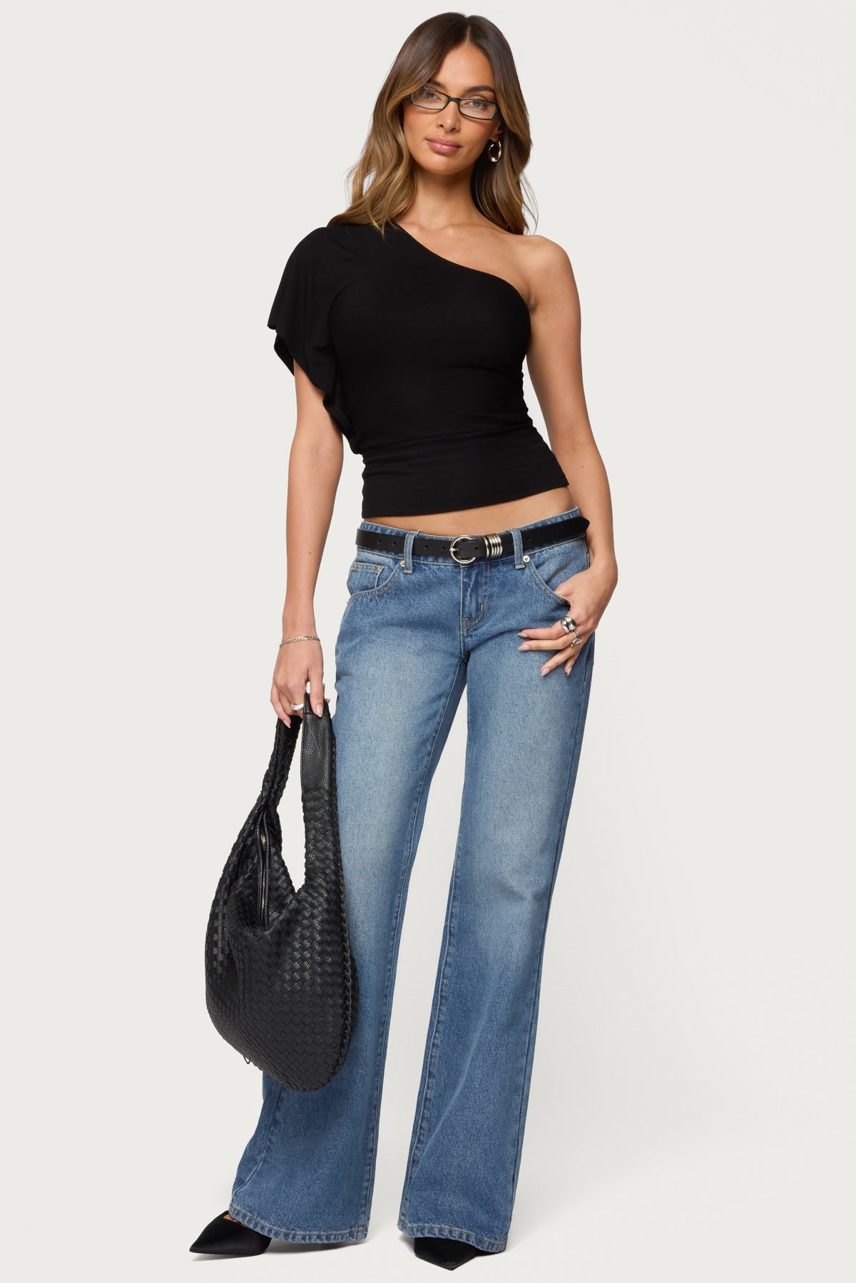 Asymmetric One Shoulder Top – edikted