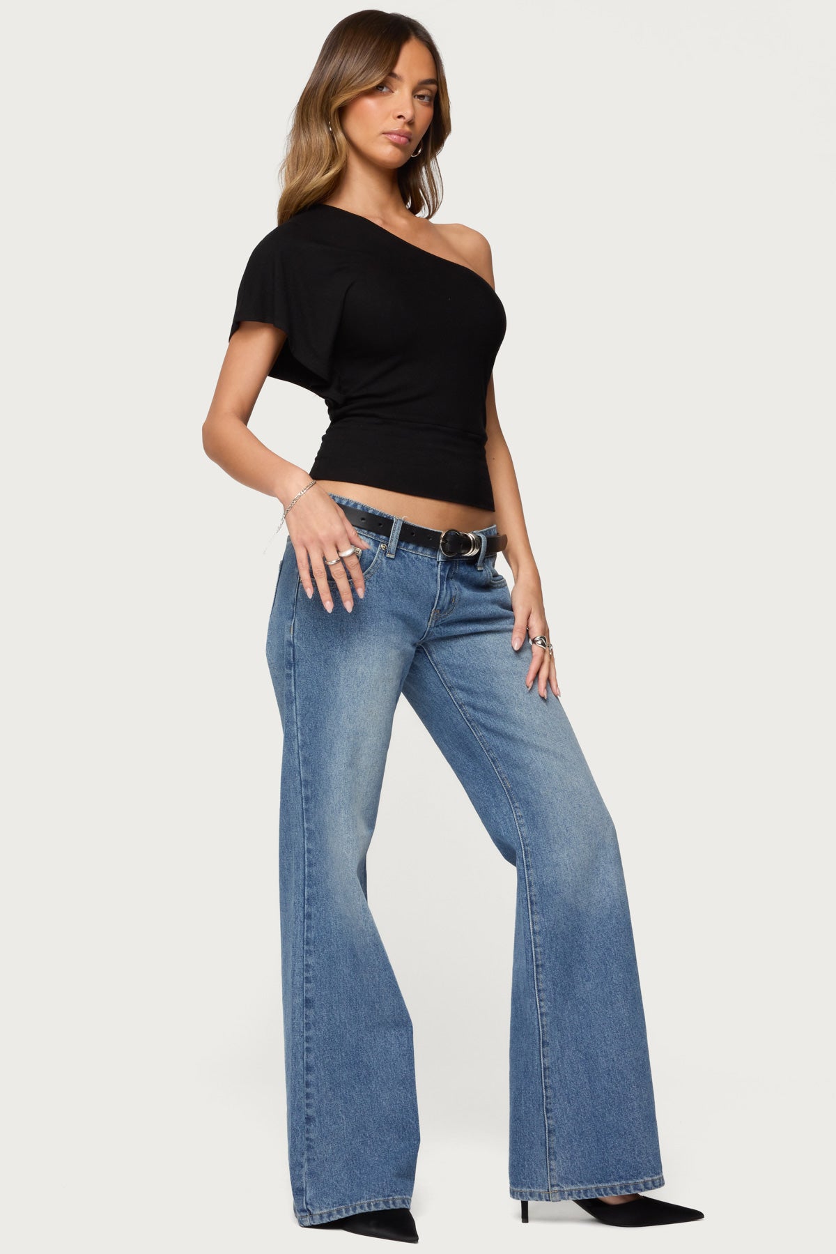 Asymmetric One Shoulder Top