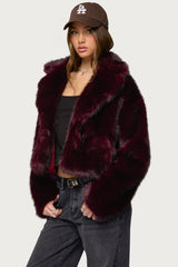 Kamilah Overszied Faux Fur Coat