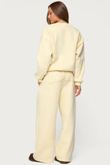Jaylie Edikted Wide Leg Sweatpants