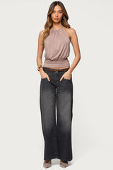 Donya Backless Halter Top