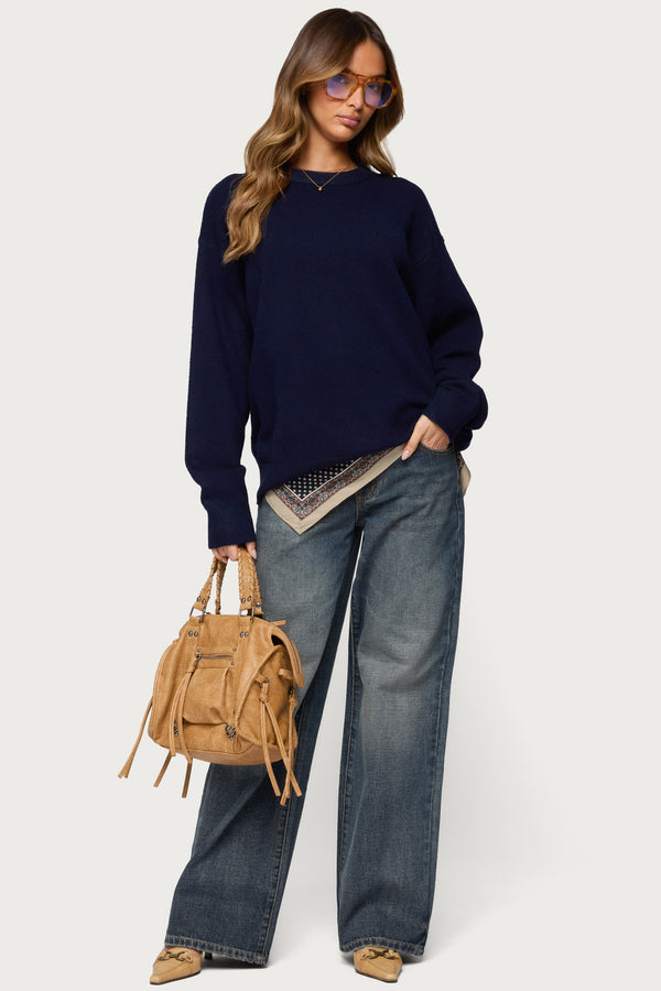 Ximenia Cutout Back Sweater