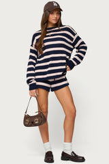 Amaris Oversized Striped Sweater