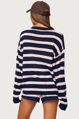 Amaris Oversized Striped Sweater