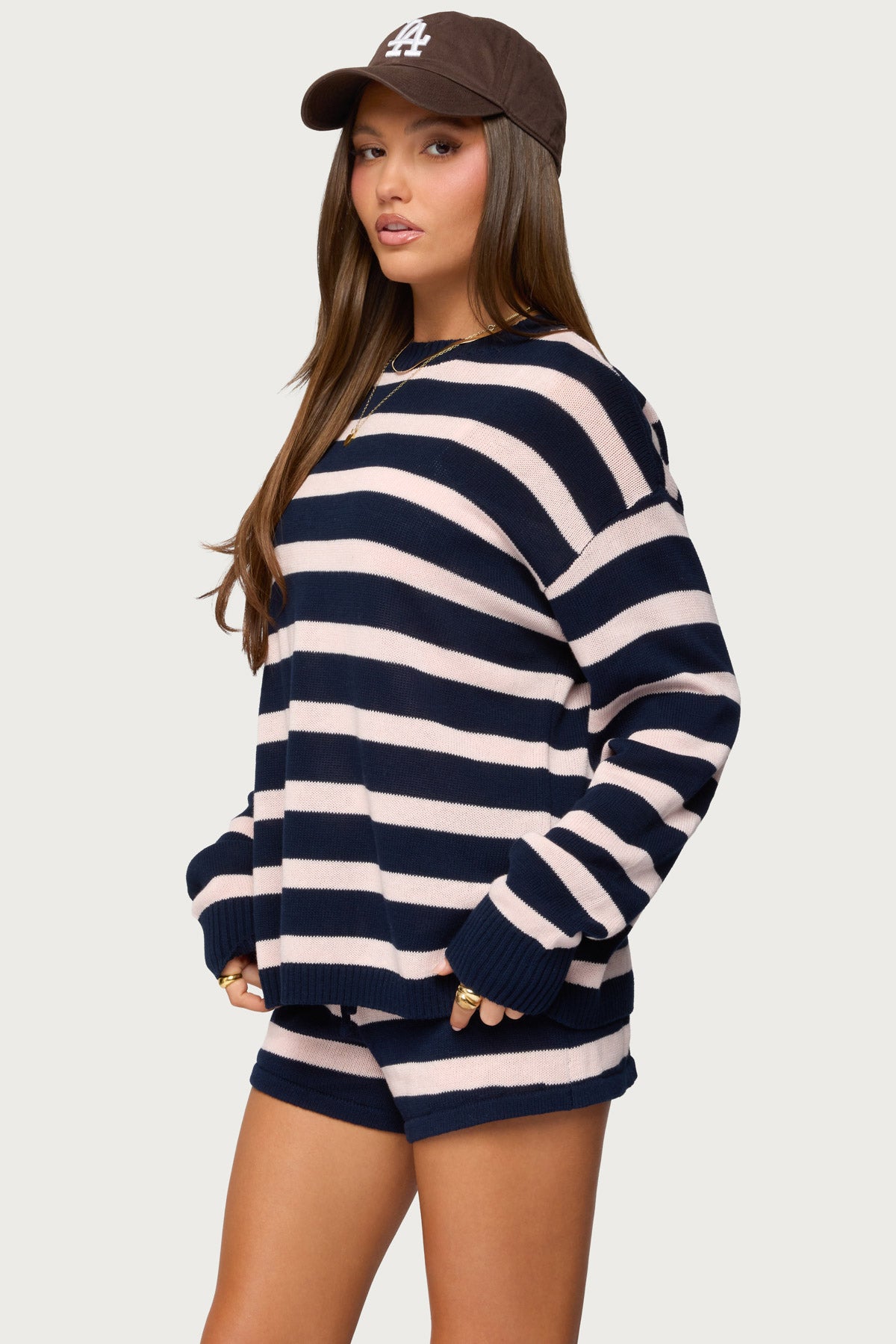 Amaris Oversized Striped Sweater
