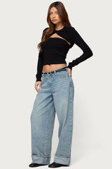 Knit Two Piece Shrug & Tube Top