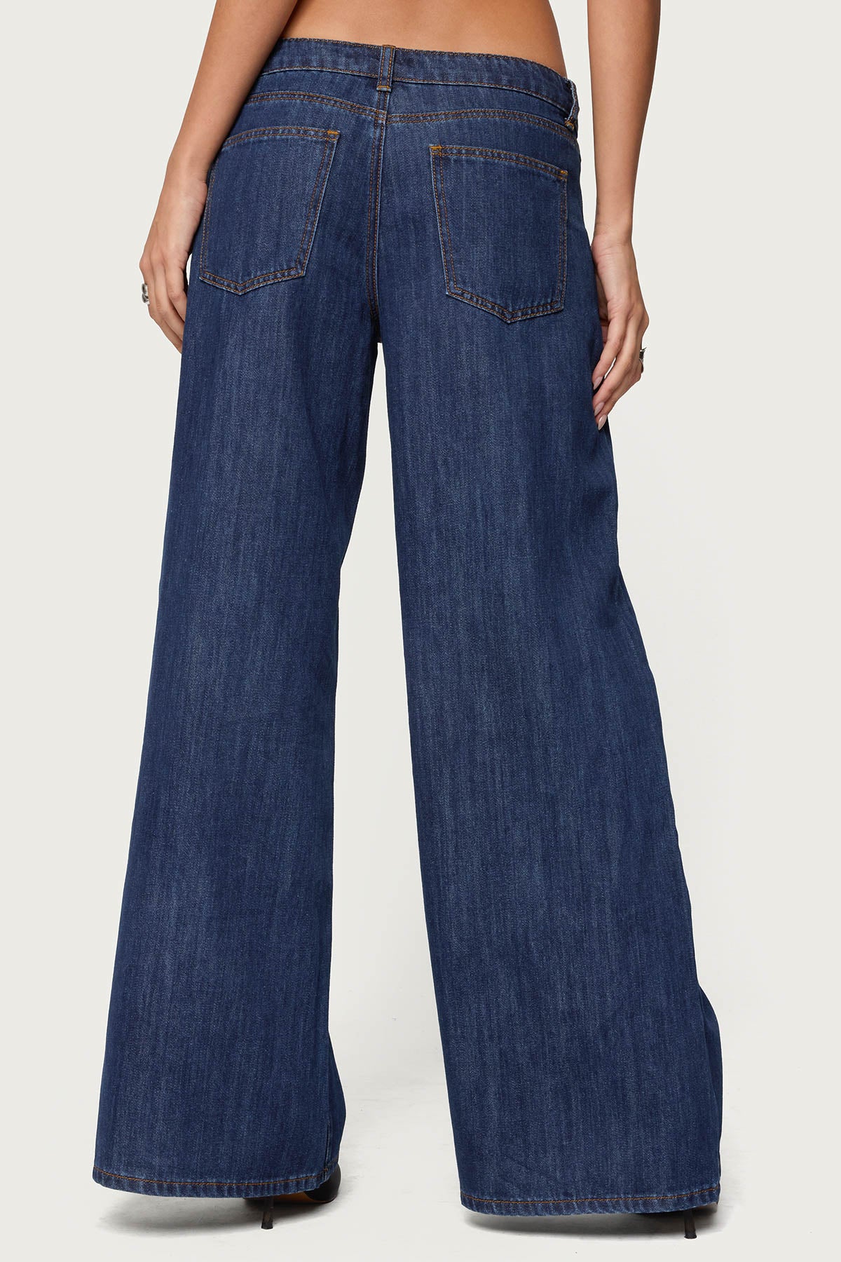 Jimena Low Rise Wide Leg Jeans