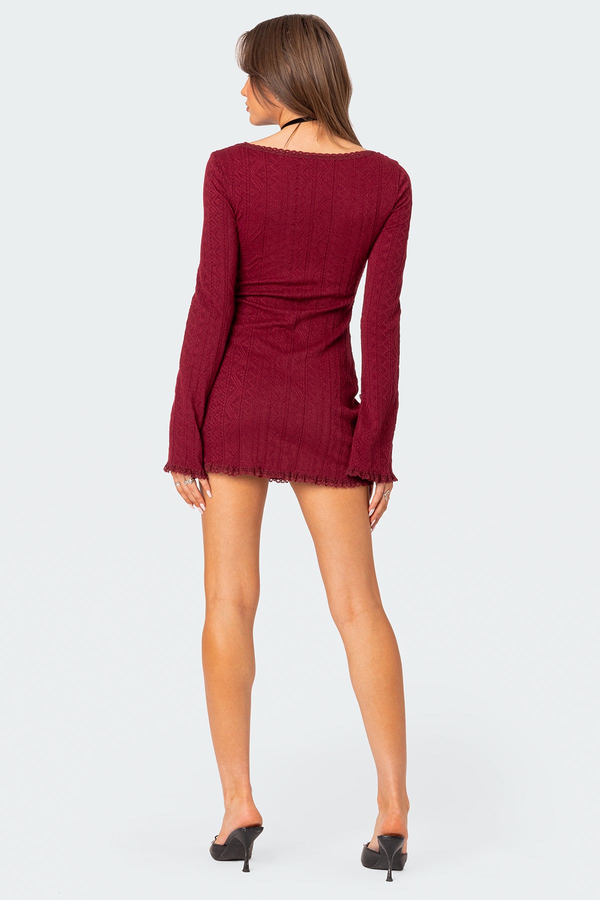 Krista Lacey Knit Mini Dress