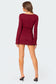 Krista Lacey Knit Mini Dress
