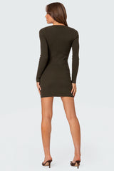 Amber Knit Mini Dress