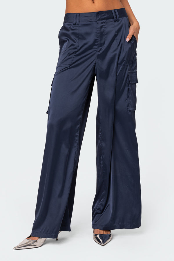 Kelsey Satin Trousers