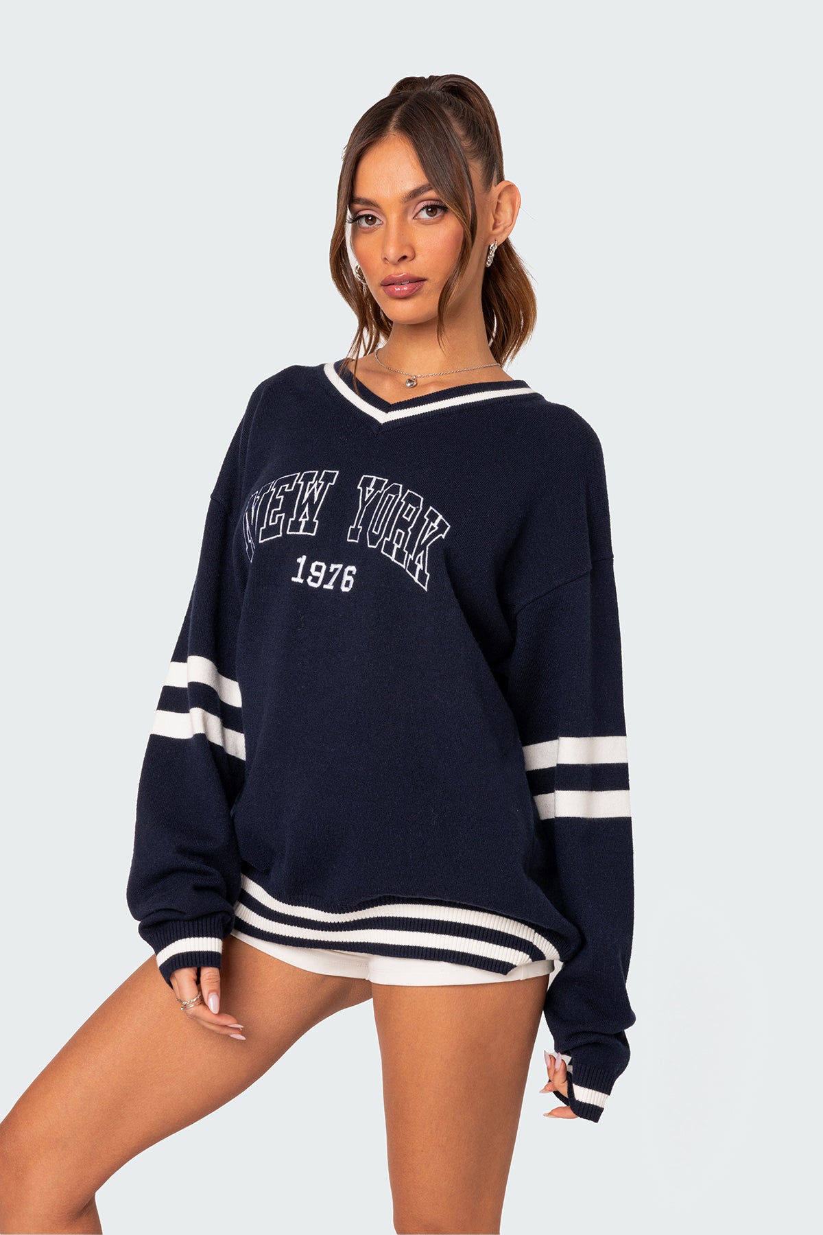 90S In New York Oversized Sweater