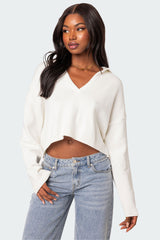 Marcie Oversize Cropped Sweater