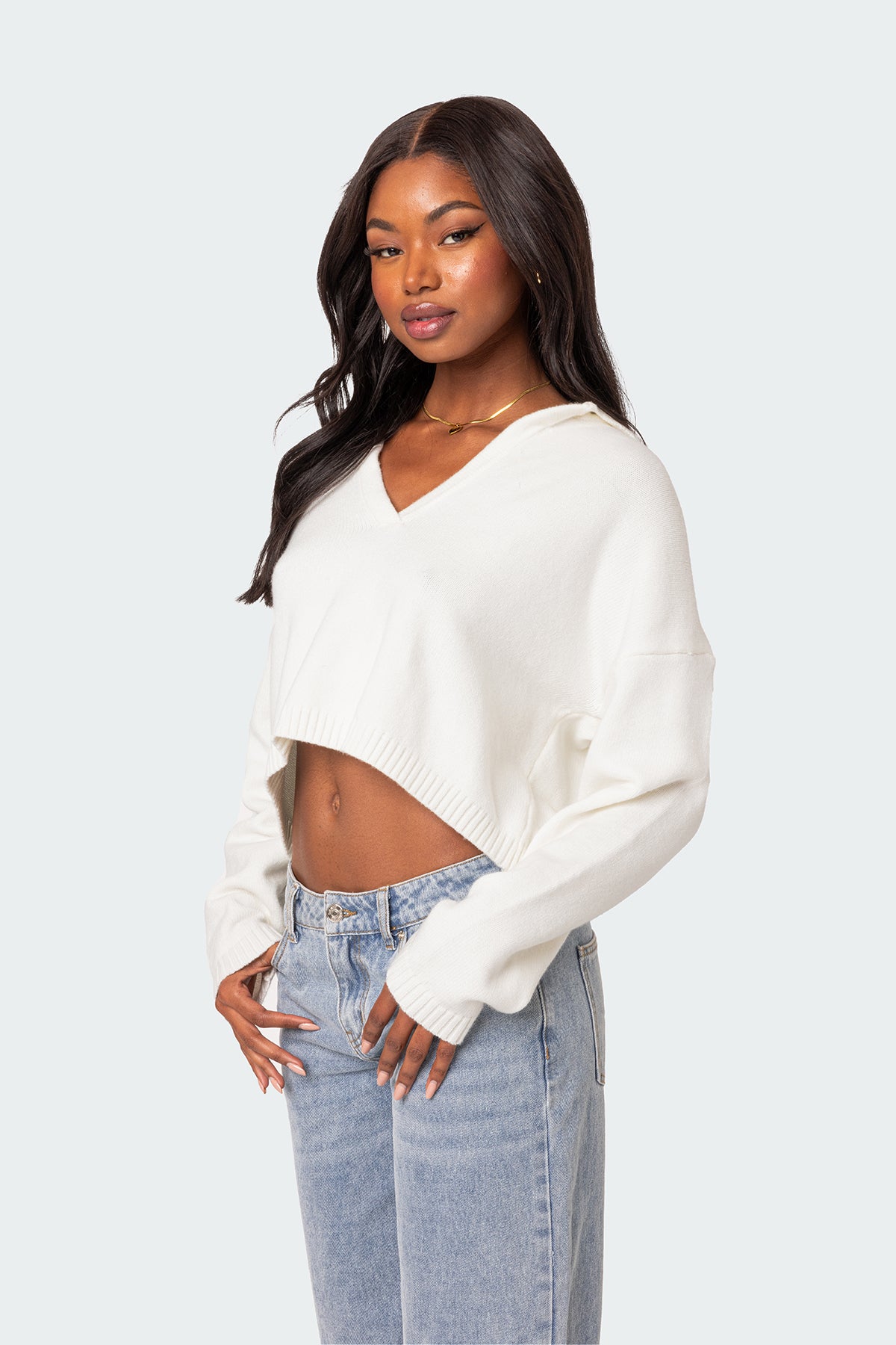 Marcie Oversize Cropped Sweater